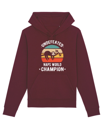 Naps World Champion Sloth Burgundy