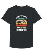 Naps World Champion Sloth Tricou mânecă scurtă guler larg Bărbat Skater