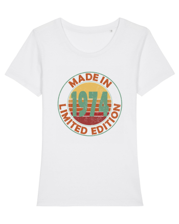Made In 1974 Limited Edition White