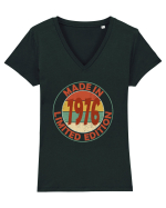 Made In 1976 Limited Edition Tricou mânecă scurtă guler V Damă Evoker