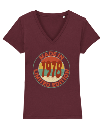 Made In 1978 Limited Edition Burgundy