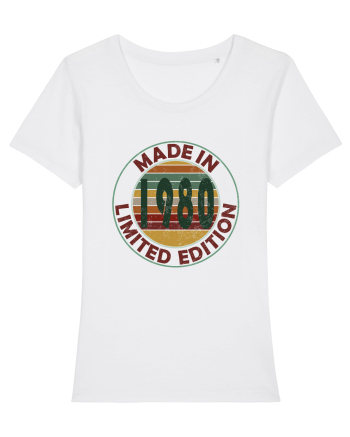 Made In 1980 Limited Edition White