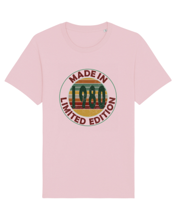 Made In 1980 Limited Edition Cotton Pink