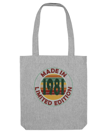 Made In 1981 Limited Edition Heather Grey