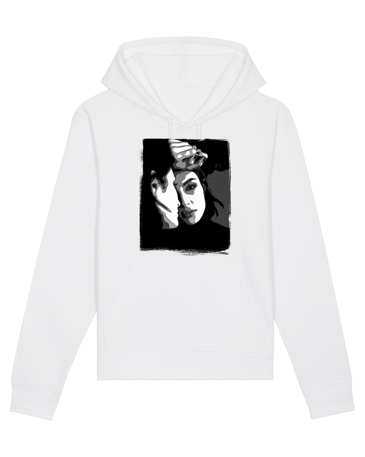 Hanorac Unisex Drummer White