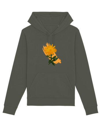 Photo Illustration - orange flower Khaki