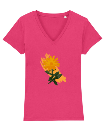 Photo Illustration - orange flower Raspberry