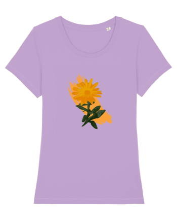 Photo Illustration - orange flower Lavender Dawn