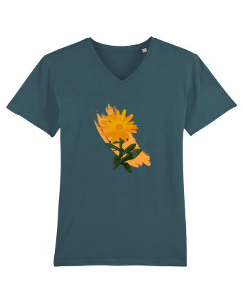 Photo Illustration - orange flower Stargazer