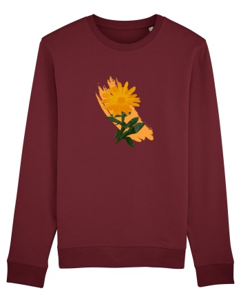 Photo Illustration - orange flower Burgundy