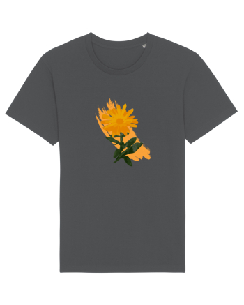 Photo Illustration - orange flower Anthracite