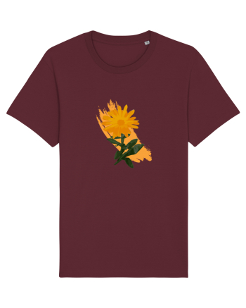 Photo Illustration - orange flower Burgundy
