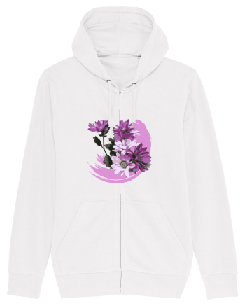 Photo Illustration - purple flowers White