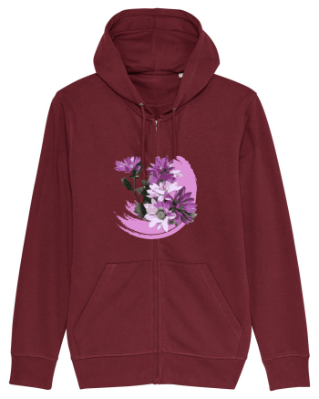 Photo Illustration - purple flowers Burgundy