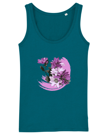 Photo Illustration - purple flowers Ocean Depth