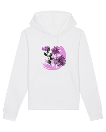 Photo Illustration - purple flowers White
