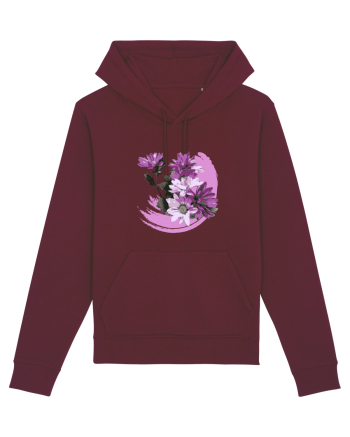 Photo Illustration - purple flowers Burgundy