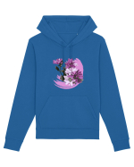 Photo Illustration - purple flowers Hanorac Unisex Drummer
