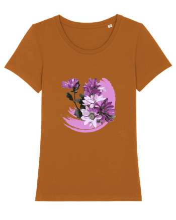 Photo Illustration - purple flowers Roasted Orange