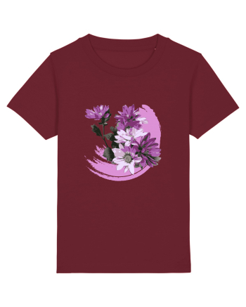 Photo Illustration - purple flowers Burgundy