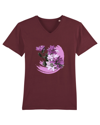 Photo Illustration - purple flowers Burgundy