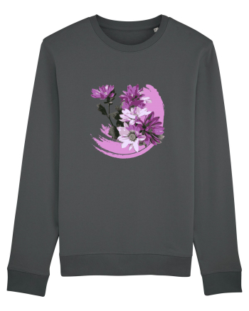 Photo Illustration - purple flowers Anthracite
