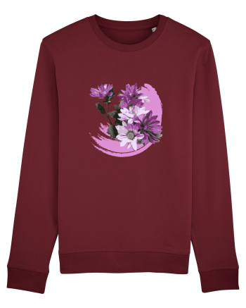 Photo Illustration - purple flowers Burgundy
