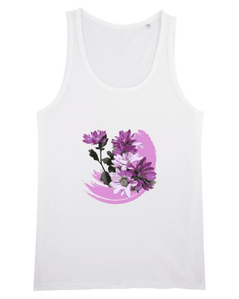 Photo Illustration - purple flowers White