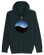 Photo Illustration - black road Hanorac cu fermoar Unisex Connector