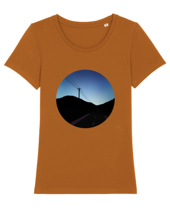 Photo Illustration - black road Roasted Orange