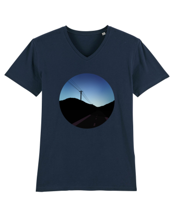 Photo Illustration - black road French Navy