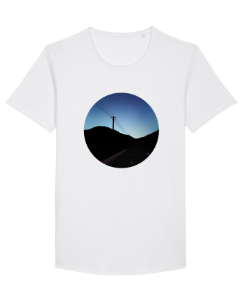 Photo Illustration - black road White
