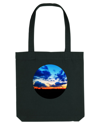 Photo Illustration - far away sunset Black