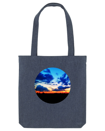 Photo Illustration - far away sunset Midnight Blue