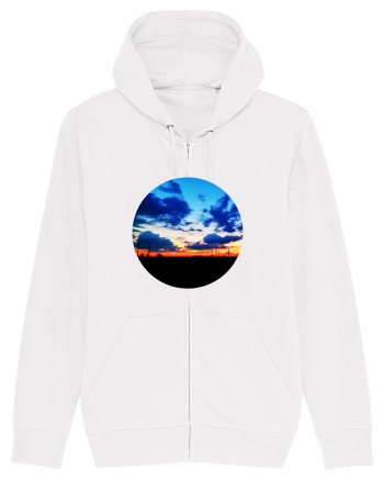 Photo Illustration - far away sunset White