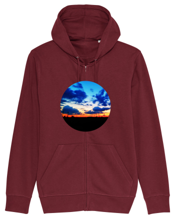 Photo Illustration - far away sunset Burgundy