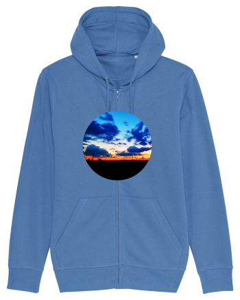Photo Illustration - far away sunset Bright Blue