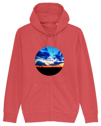 Photo Illustration - far away sunset Carmine Red