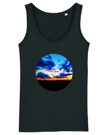 Photo Illustration - far away sunset Black