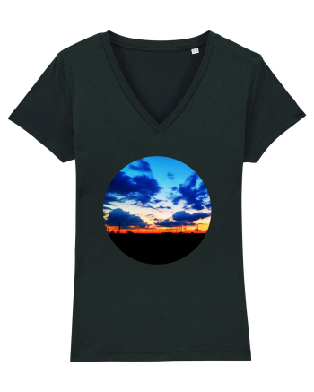Photo Illustration - far away sunset Black
