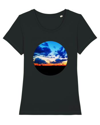 Photo Illustration - far away sunset Black