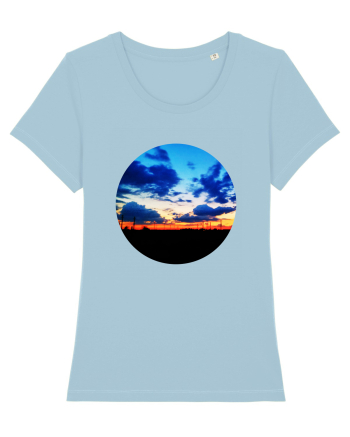 Photo Illustration - far away sunset Sky Blue