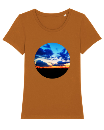 Photo Illustration - far away sunset Roasted Orange