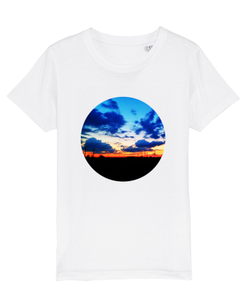 Photo Illustration - far away sunset White