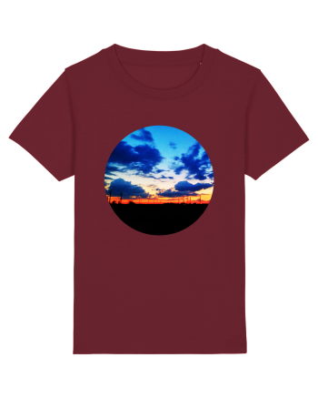 Photo Illustration - far away sunset Burgundy