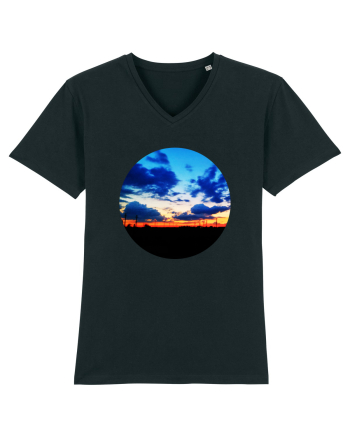 Photo Illustration - far away sunset Black