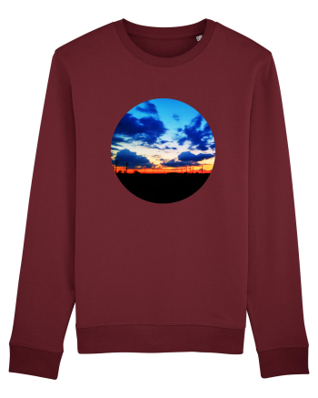 Photo Illustration - far away sunset Burgundy