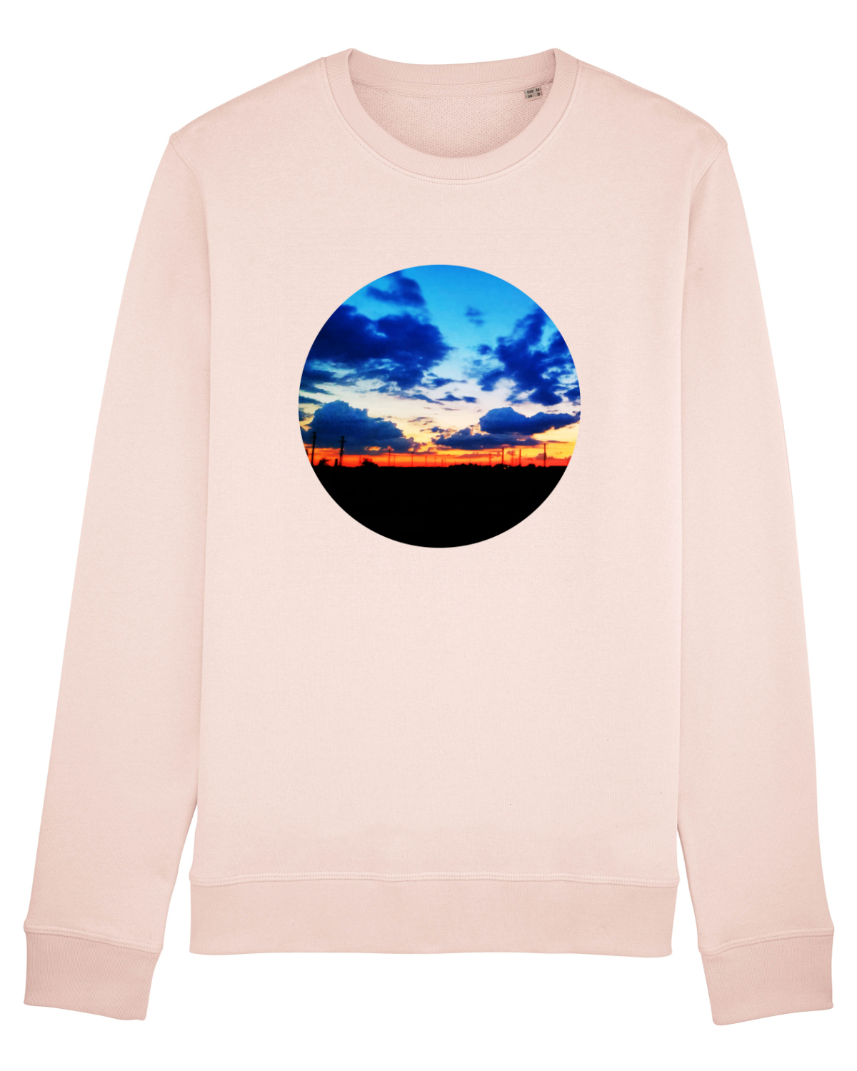 Bluză mânecă lungă Unisex Rise Candy Pink