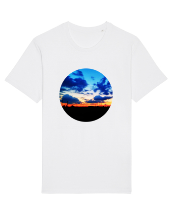 Photo Illustration - far away sunset White