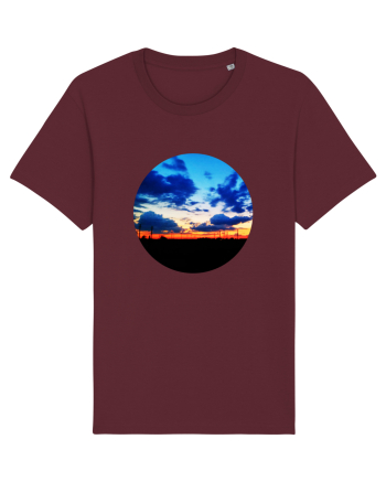 Photo Illustration - far away sunset Burgundy